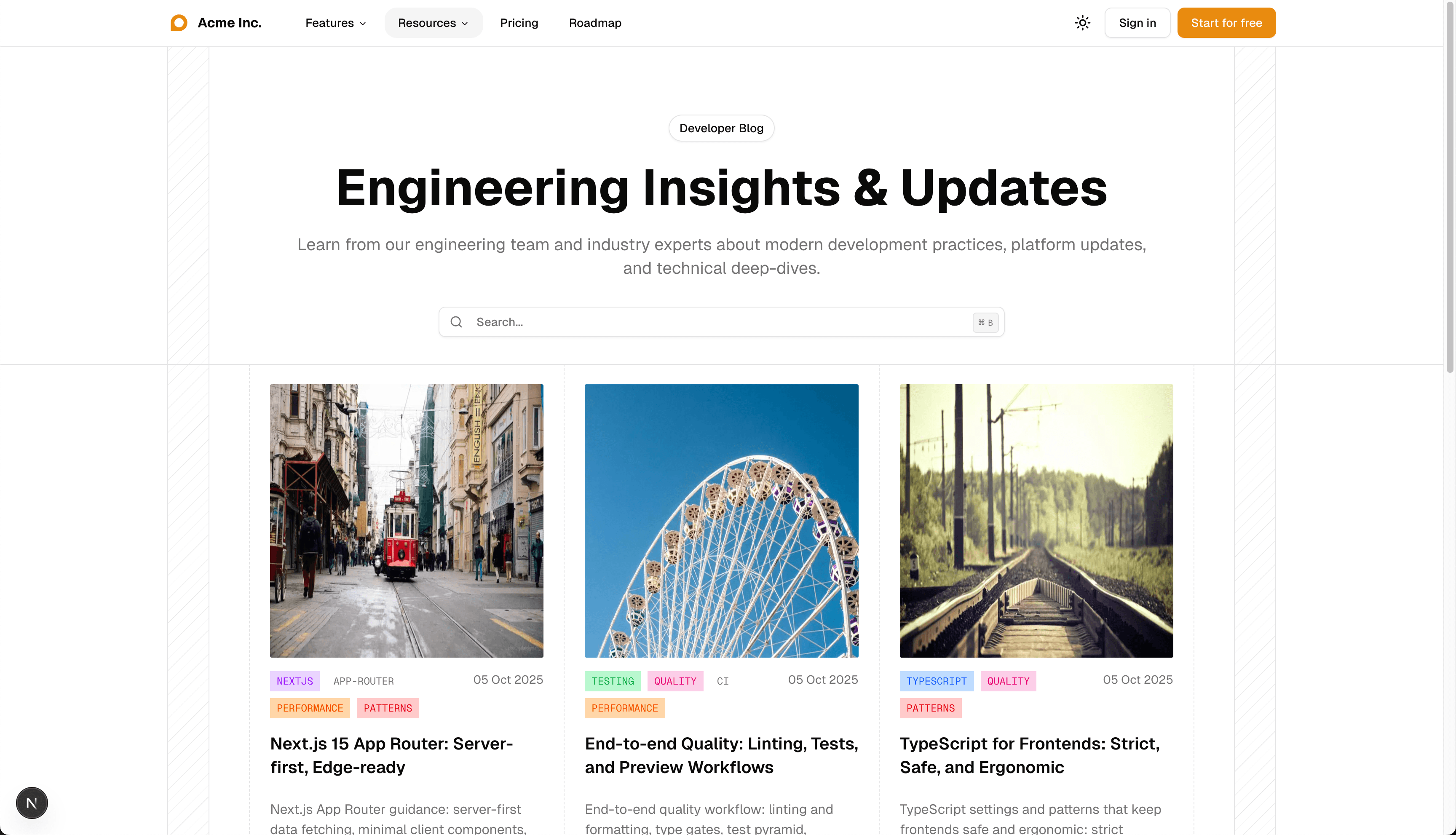 marketing.screenshots.pages.blogArchive - Light Mode