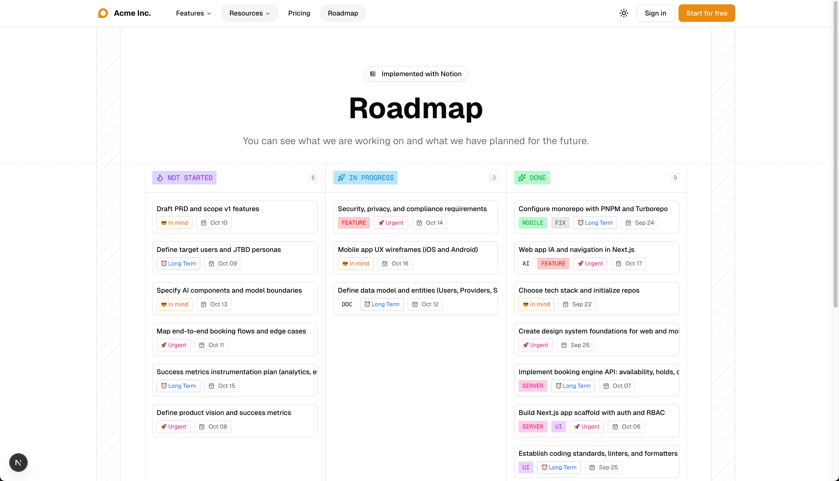 marketing.screenshots.pages.roadmap - Light Mode